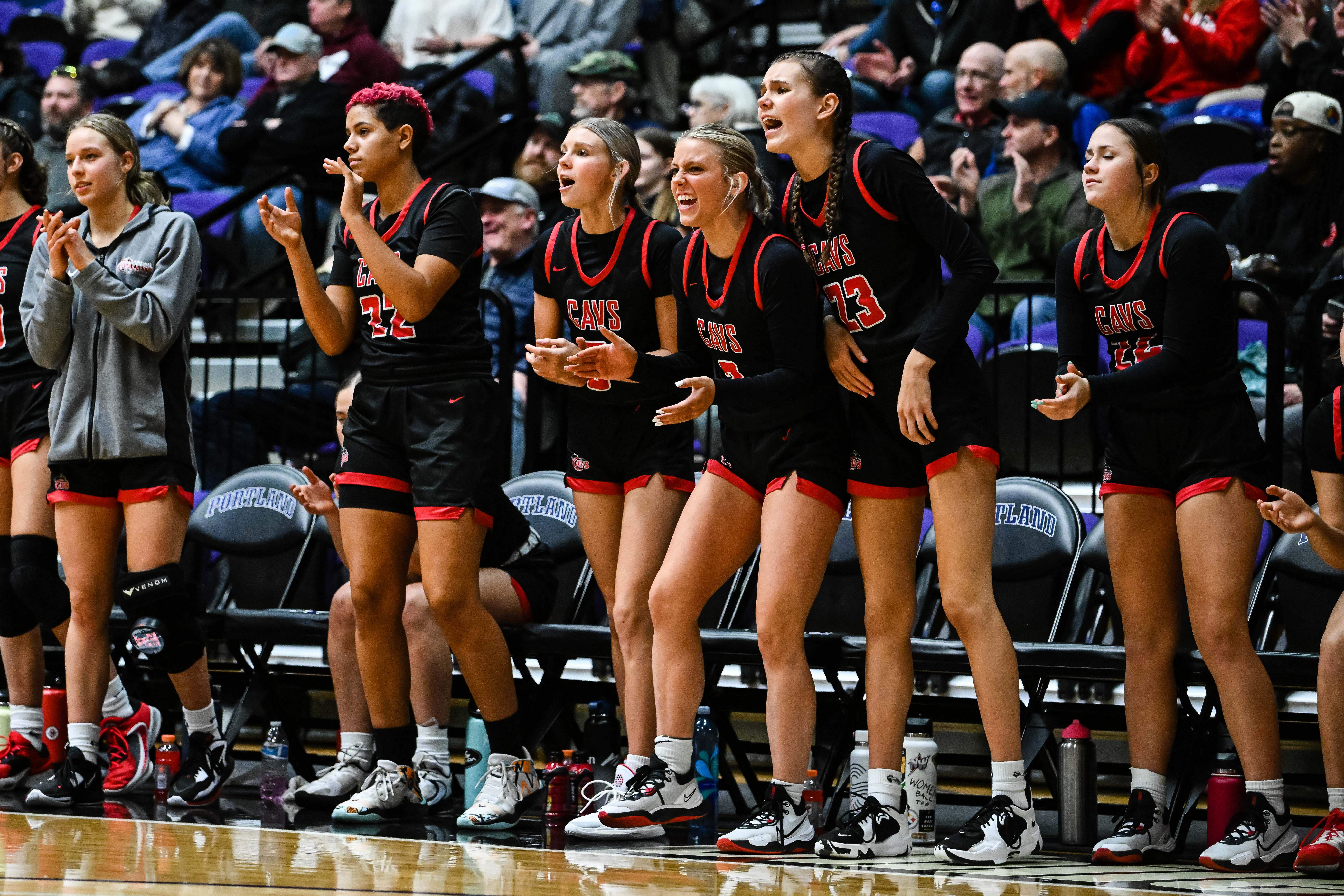 Clackamas Beaverton 6A Oregon girls basketball quarterfinal Naji Saker 1 -69